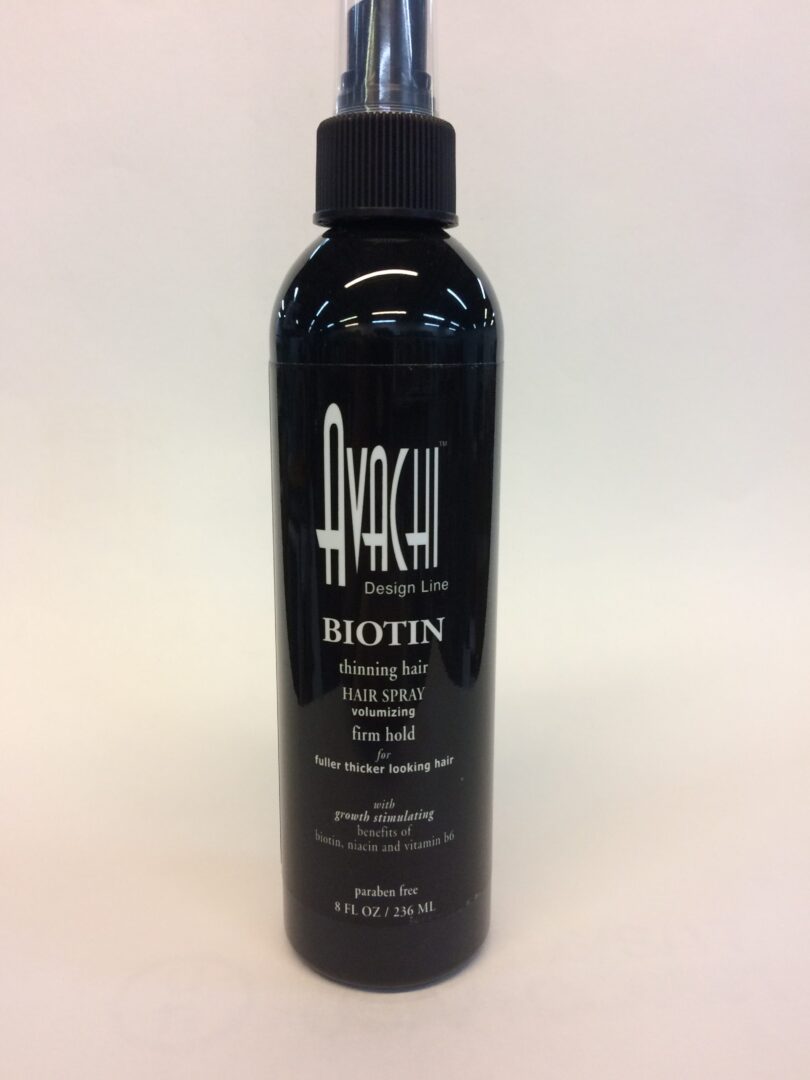 Avachi Biotin firm hold hair spray 8oz - Friends Beauty Supply