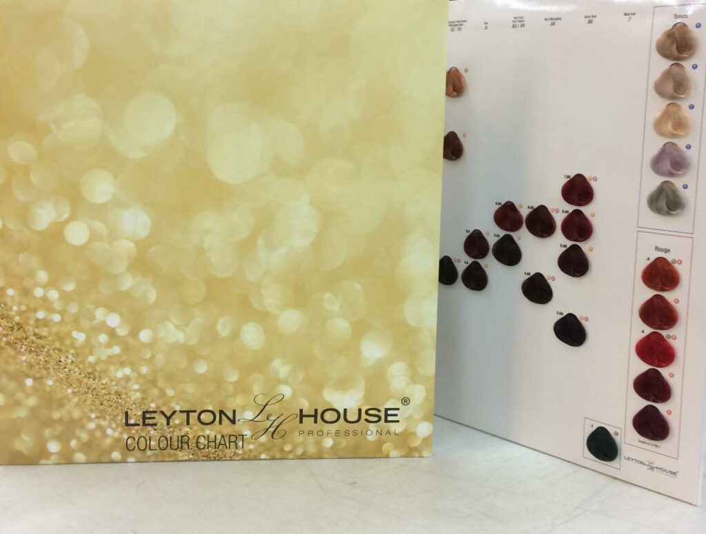LEYTON HOUSE COLOUR CHART Friends Beauty Supply