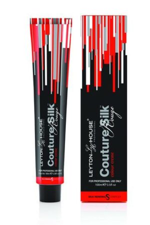 A tube of couture silk is next to the box.