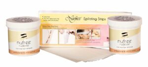 A package of epilitzing strips for women