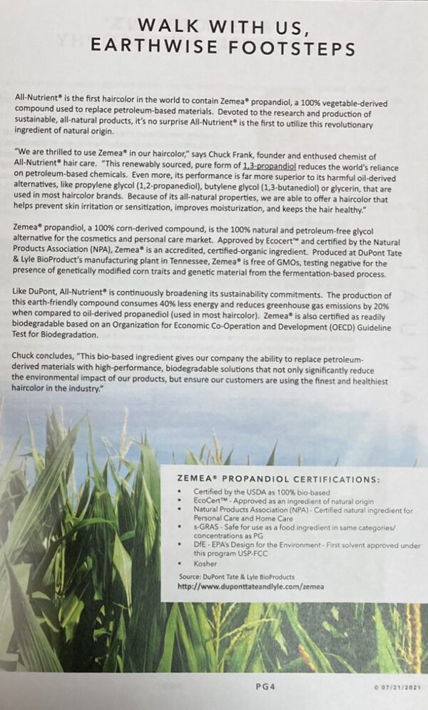 A page of an article about the great potential crop.