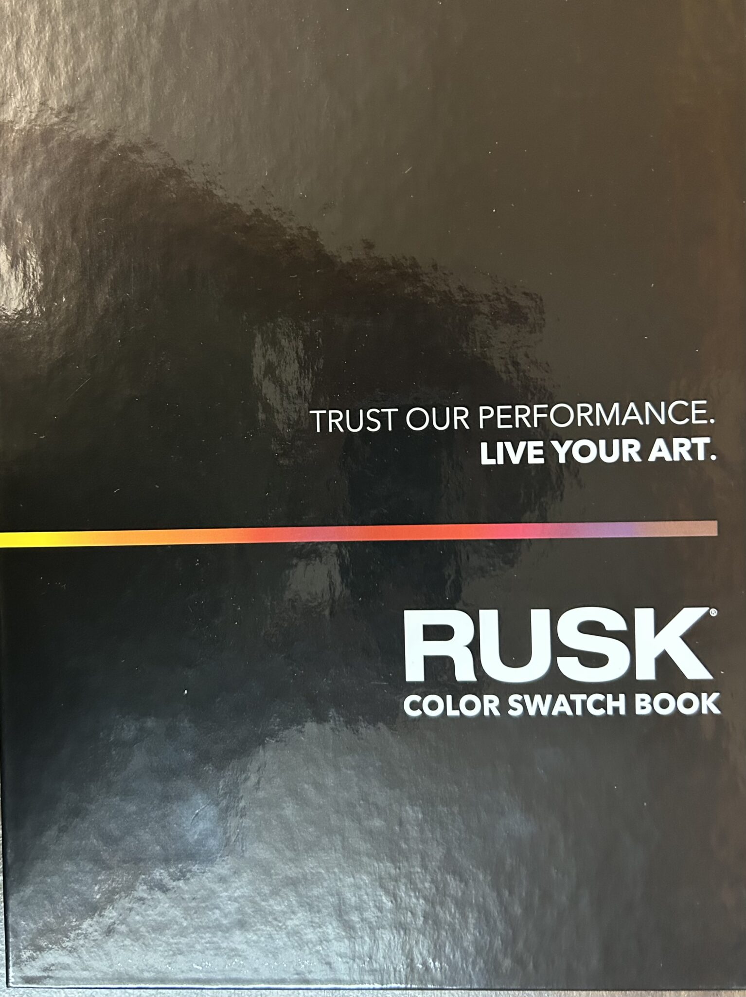 Rusk Color Swatch Book Friends Beauty Supply